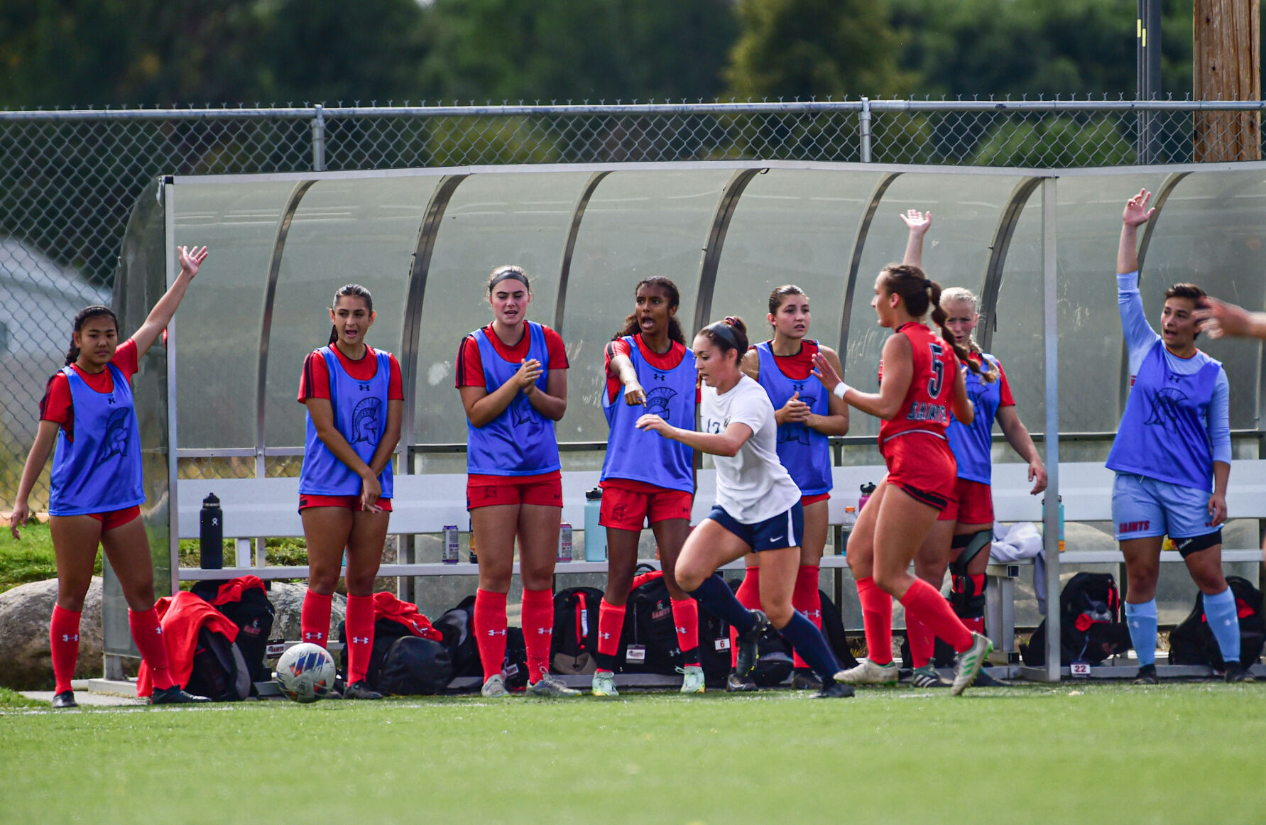 MSU Billings women's soccer competes against Saint Martin's University in Billings